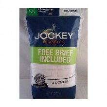 Jockey Külot Beyaz 5 li Paket