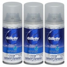 Gillette Seyahat Tipi Tıraş Jeli 70gr 3 lü
